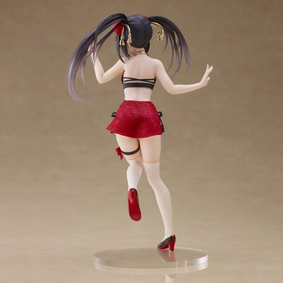 Glazovin Original Genuine Taito Date A Live 20cm Tokisaki Kurumi Swimsuit Action Figure PVC New Collection Figures Toys