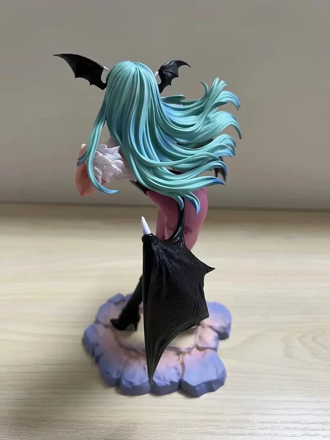 23CM Vampireed Hunter Morrigan Aensland Felicia Anime Action Figure Darkstalkers Bishoujo Collection Figurine Halloween Toy Gift