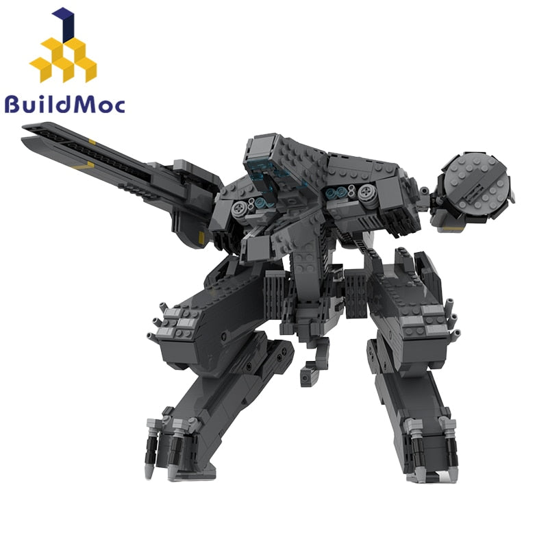BuildMoc Metal Geared Solid Rex Robot Building Blocks Set High-Tech Battle Mecha Toys Brick Toy For Children Birthday Xmas Gifts Default Title