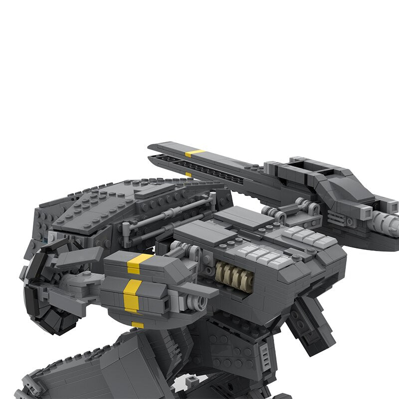 BuildMoc Metal Geared Solid Rex Robot Building Blocks Set High-Tech Battle Mecha Toys Brick Toy For Children Birthday Xmas Gifts