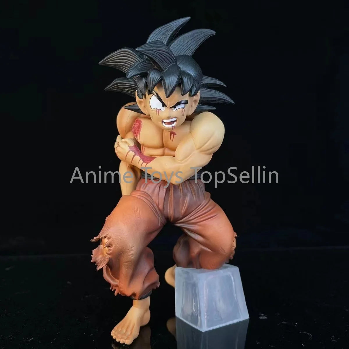 21cm Dragon Ball Z Figure Tenkaichi Budokai Be Injured Goku Action Figure PVC Collection Model Toys Gifts Goku no retail box