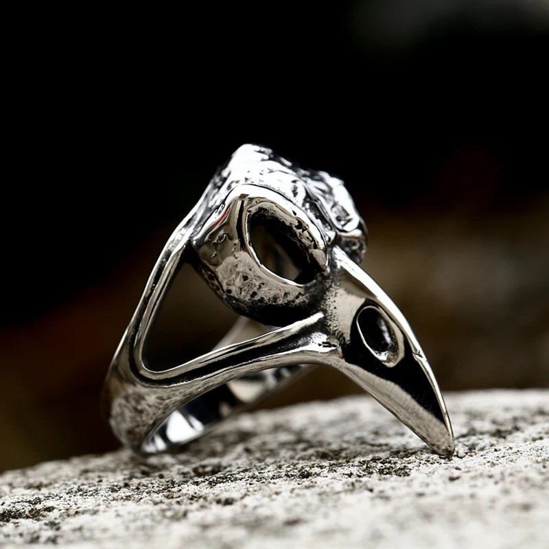 Beier New Design Skull Raven Ring