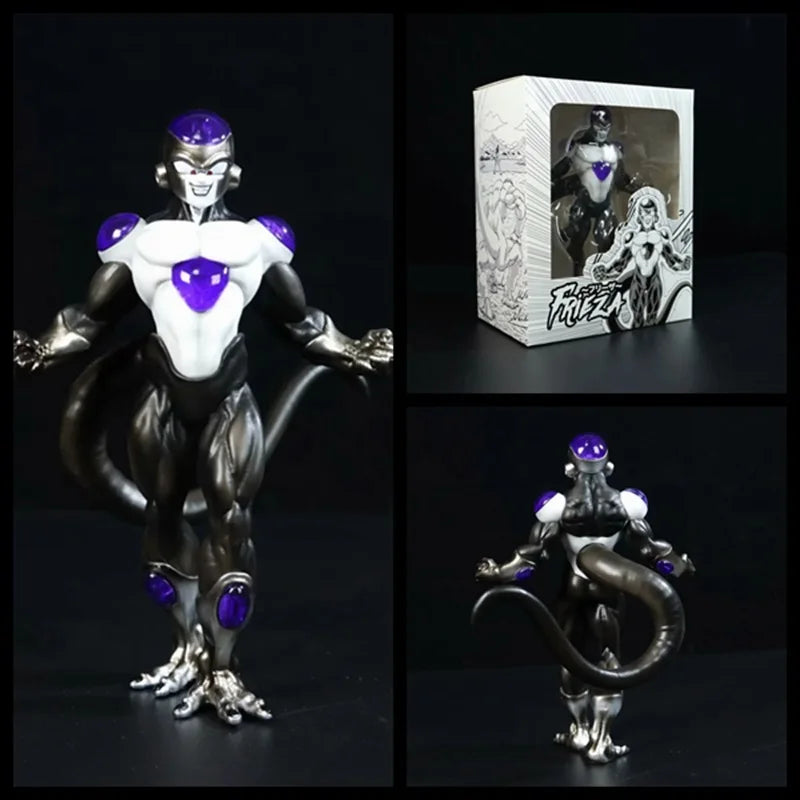 19cm Dragon Ball Z Final Form Freezer Figurine Black Gold Frieza Pvc Action Figures Collection Model Gifts For Toys