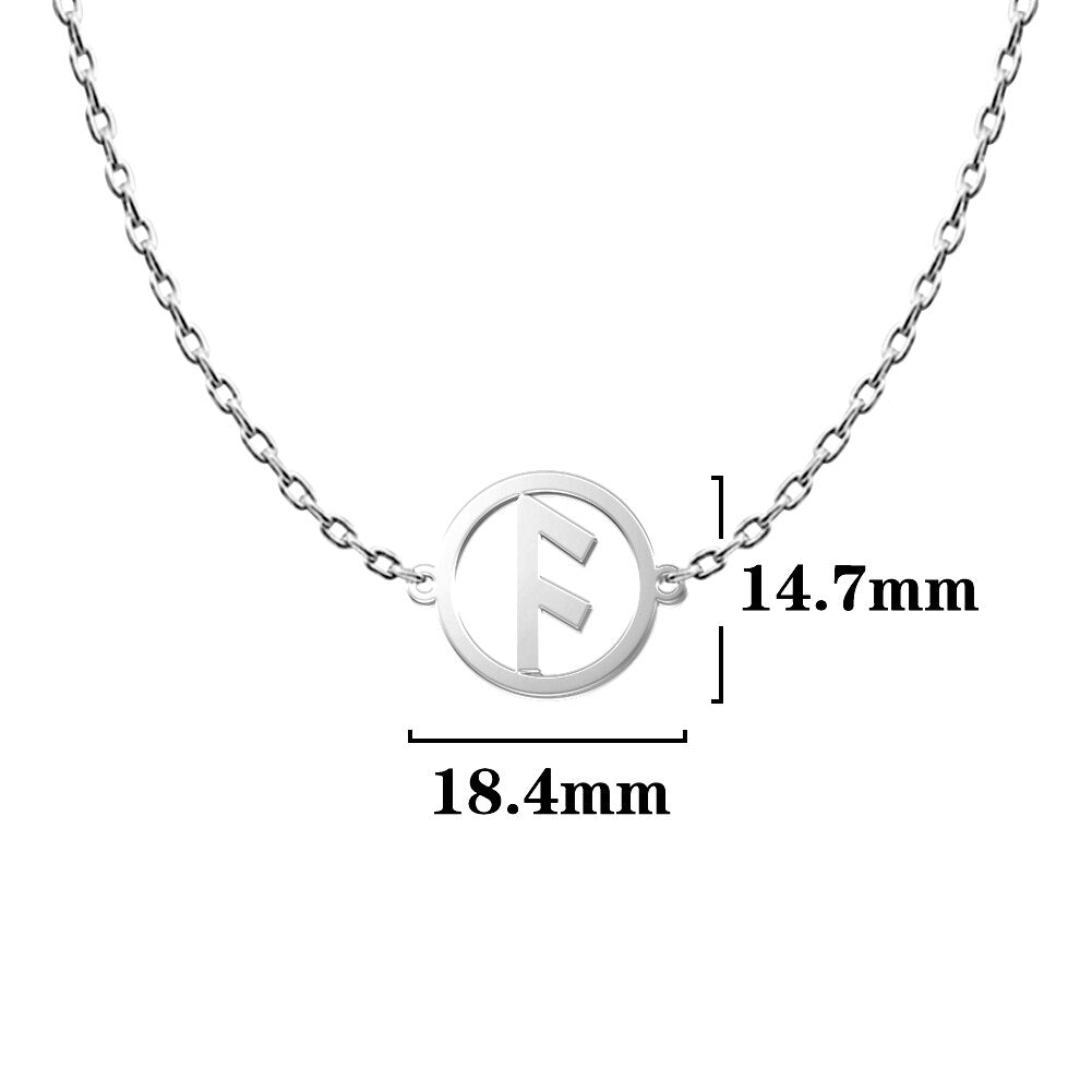 Vintage Norse Rune Charm Necklaces for Women Men Stainless Steel Viking Jewelry Ancient Patron Saint Amulet Valentine's Day