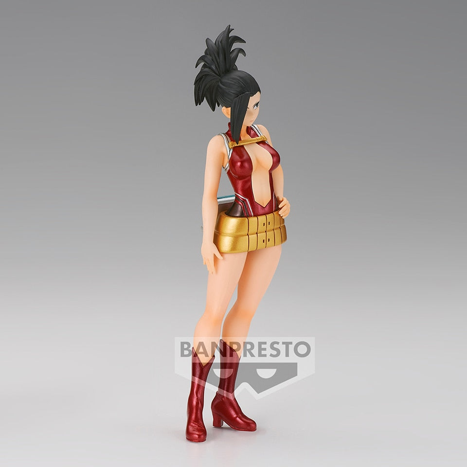 Original Genuine Banpresto My Hero Academia Age Of Hero 17cm Yaoyorozu Momo For Kids Toys Model Figurals Action Figure