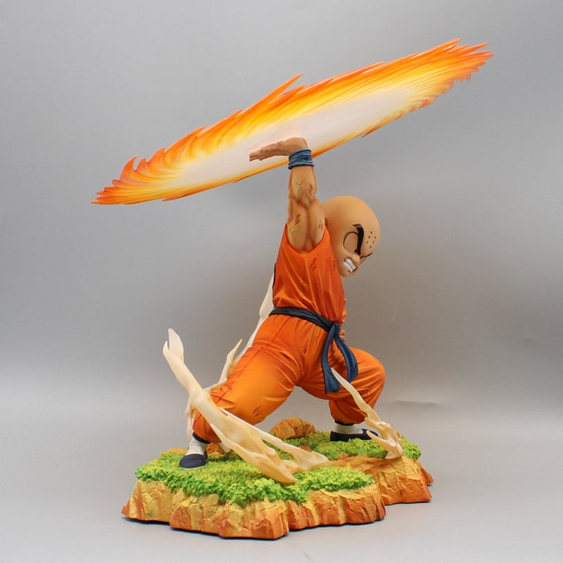 27cm Anime Dragon Ball Figure GK Kienzan Kuririn Action Figure Namek DBZ Statue PVC Model Collection Toys for Children Gift