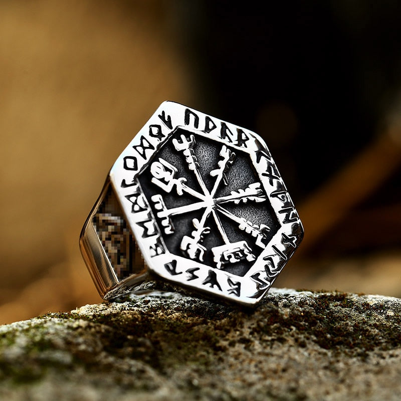 Beier Fashion Viking Rune Pattern Bear claw Celtic knot Ring Stainless Steel Mens Punk Jewelry BR8-739 BR8-853