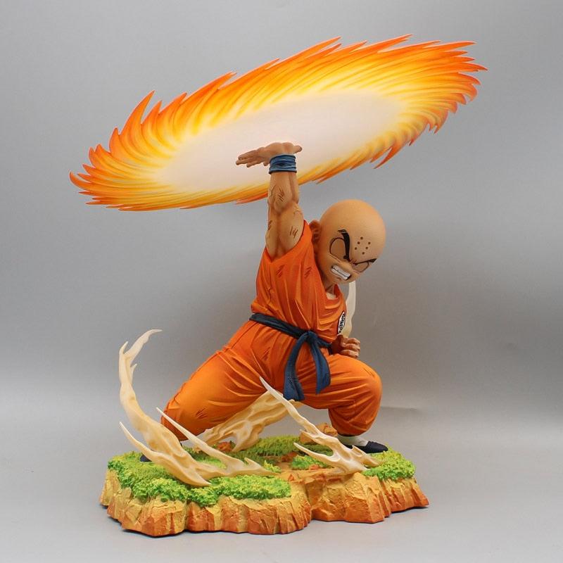 27cm Anime Dragon Ball Figure GK Kienzan Kuririn Action Figure Namek DBZ Statue PVC Model Collection Toys for Children Gift Default Title