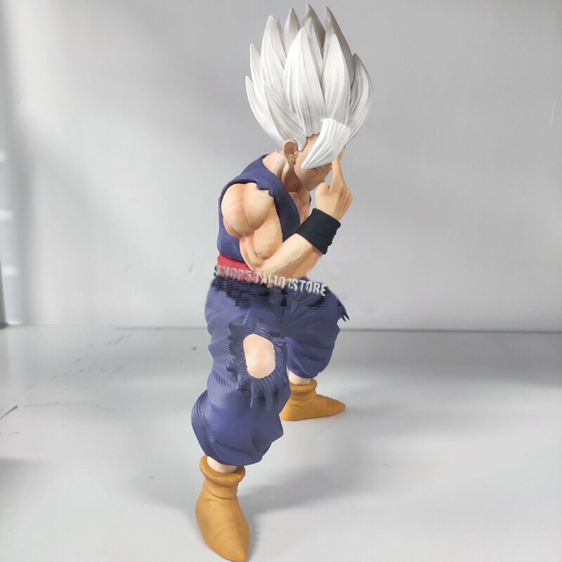 20cm Anime Dragon Ball Figure Gohan Beast White Hair Son Gohan Figurine PVC Action Figures Collection Model Toys Children Gift