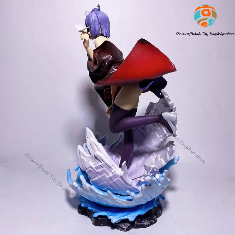 Naruto Anime Figure Konan Akatsuki Action Figure Collection Model Room Ornament Desktop Decoration Christmas Halloween Gift