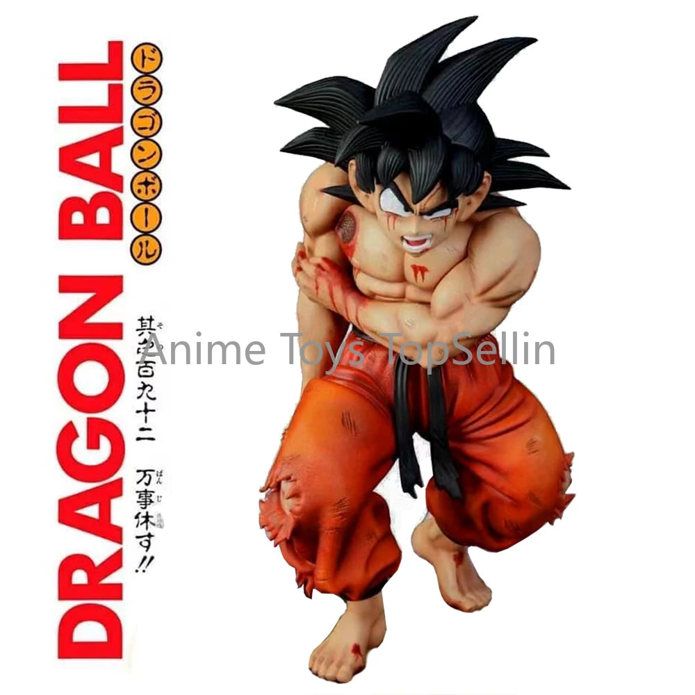 21cm Dragon Ball Z Figure Tenkaichi Budokai Be Injured Goku Action Figure PVC Collection Model Toys Gifts