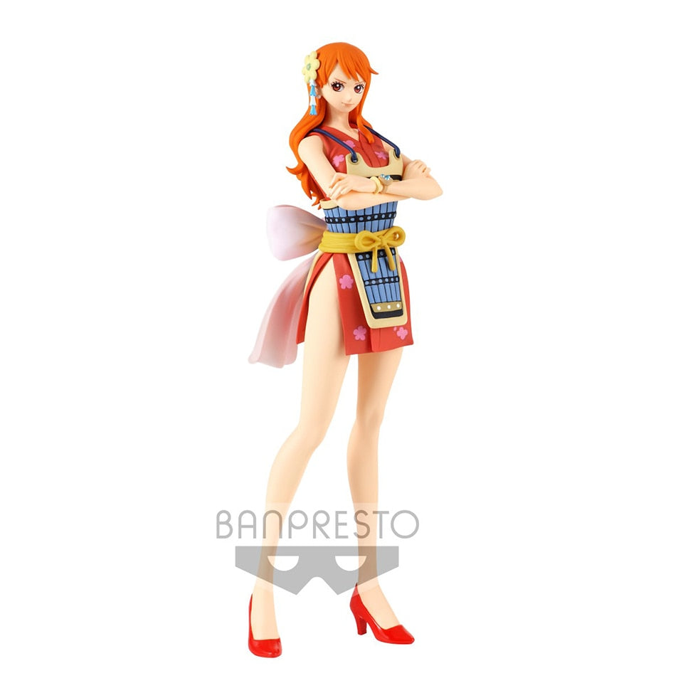100% Original Genuine Banpresto One Piece Glitter Glamours Nami Wanno Country Anime Figure Collection Christmas Gift Toy Default Title